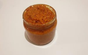 Ajvar od patlidžana s pečenim paprikama